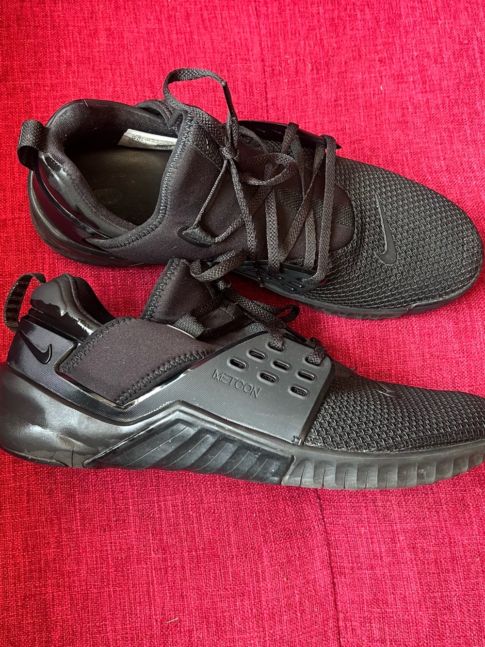Nike Free X Metcon Training Shoes – Men’s Size 10.5 – Triple Black